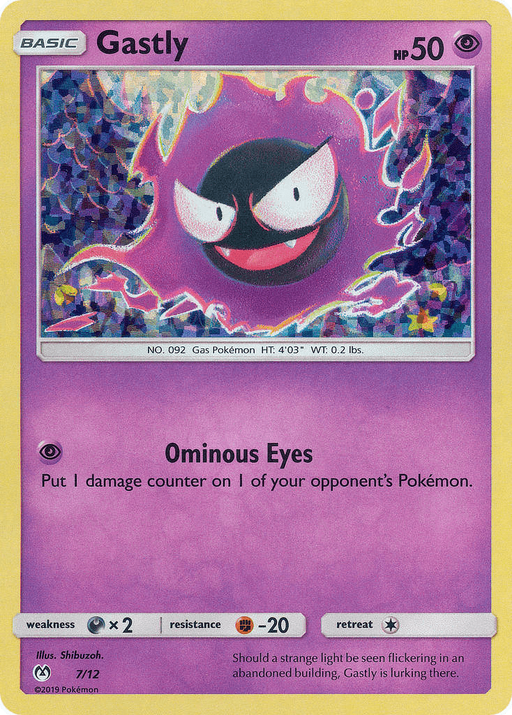 Gastly from McDonald's Collection 2019