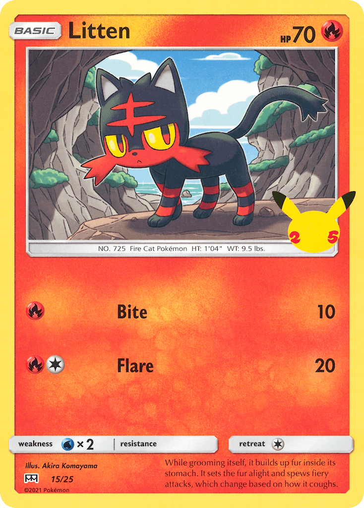 Litten from McDonald's Collection 2021