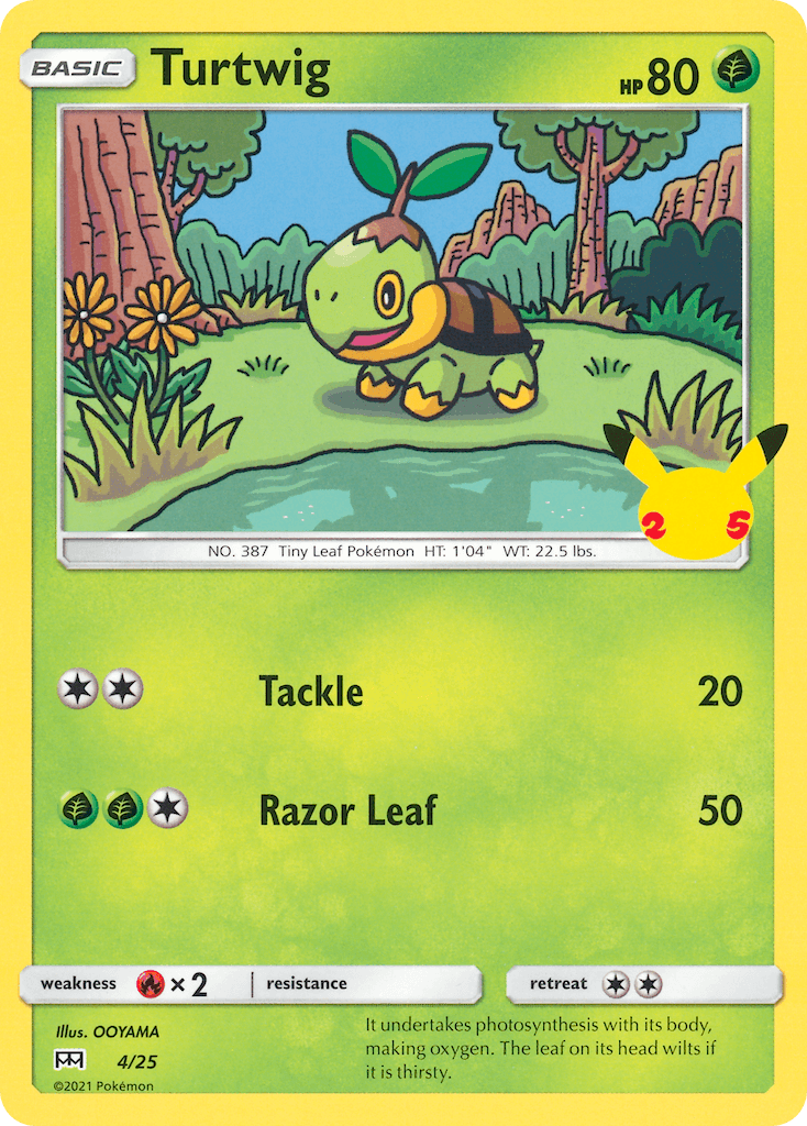 Turtwig from McDonald's Collection 2021
