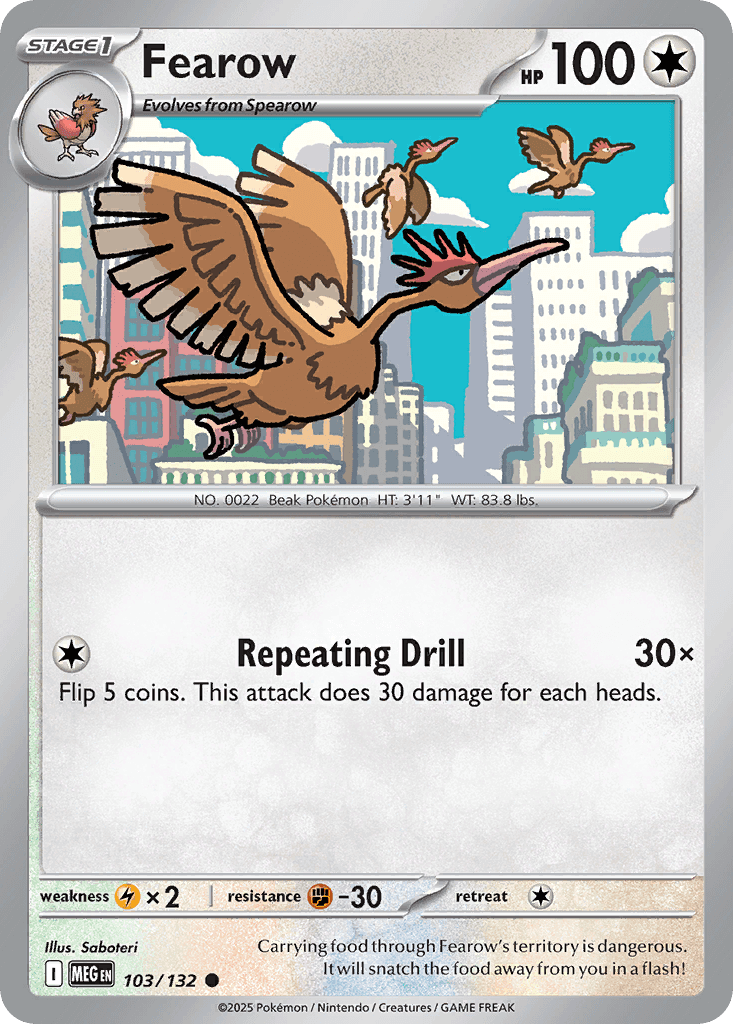 Fearow from Mega Evolution