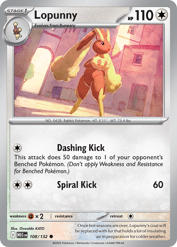 Lopunny from Mega Evolution