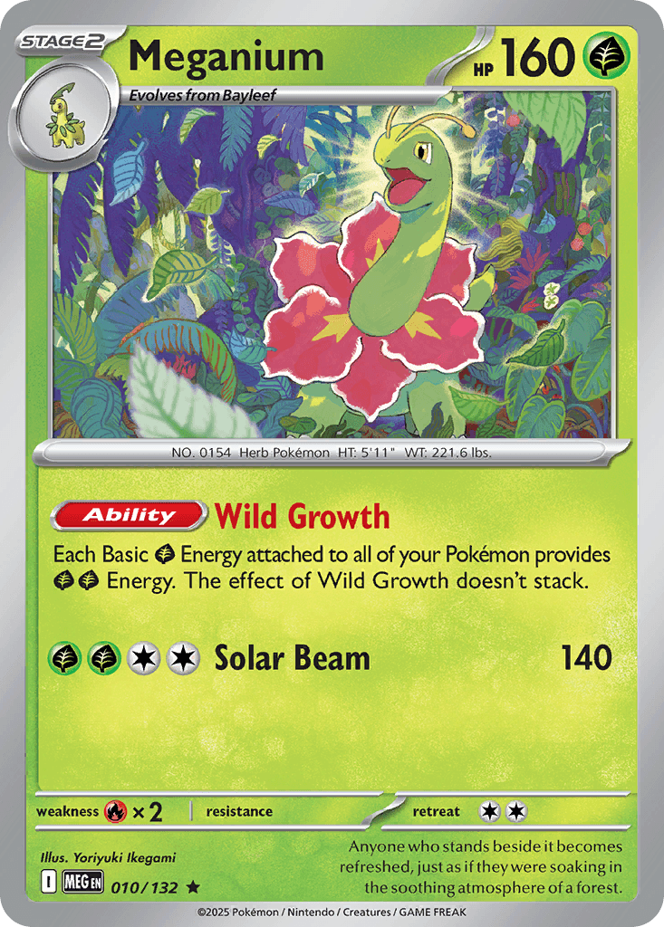 Meganium from Mega Evolution