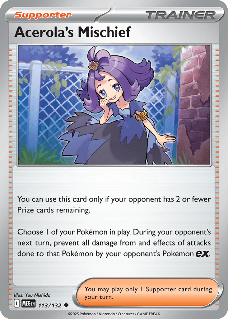 Acerola's Mischief from Mega Evolution