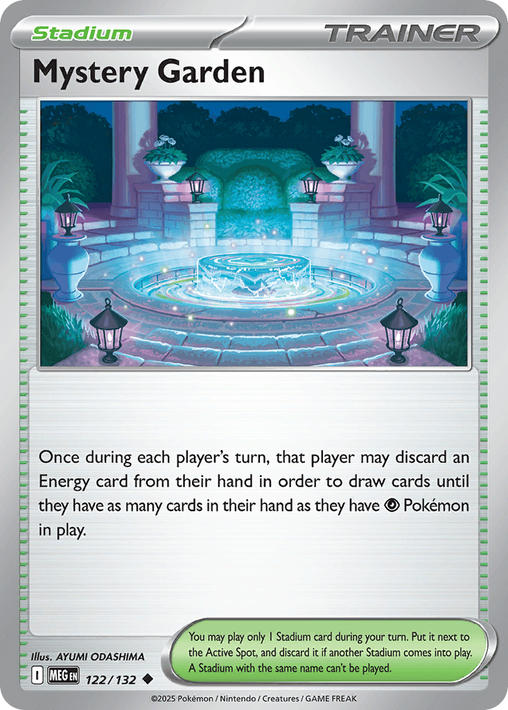 Mystery Garden from Mega Evolution