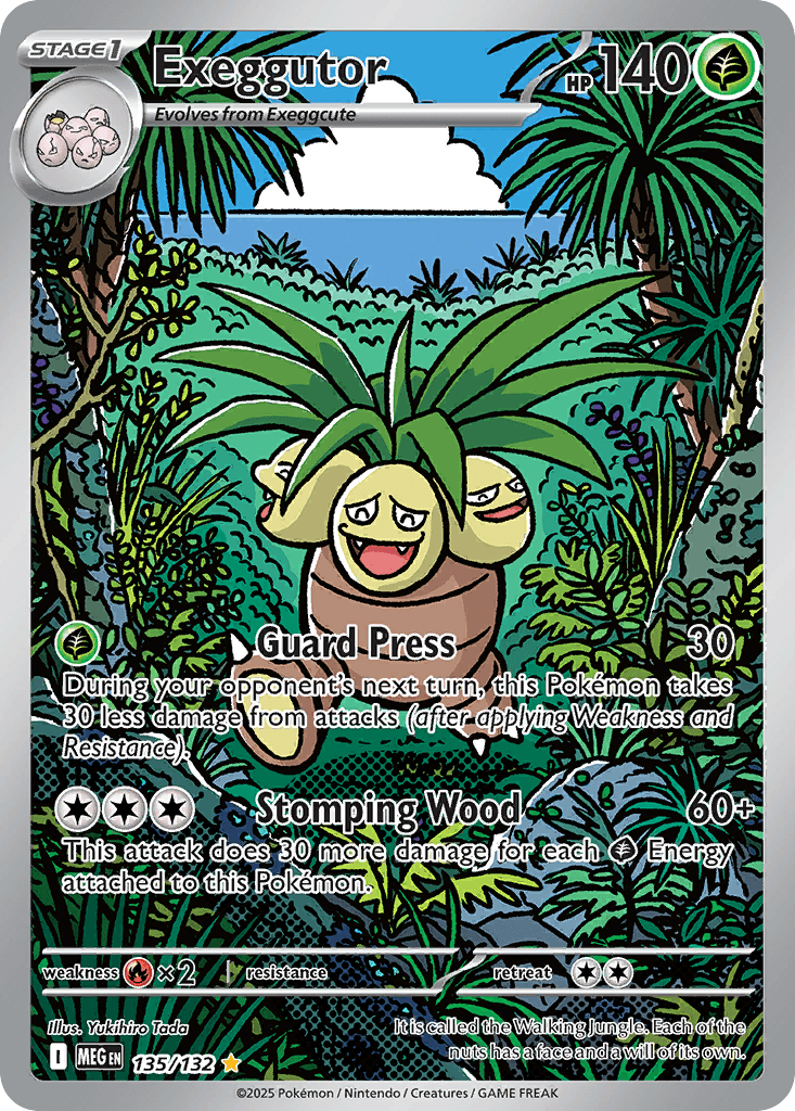 Exeggutor from Mega Evolution
