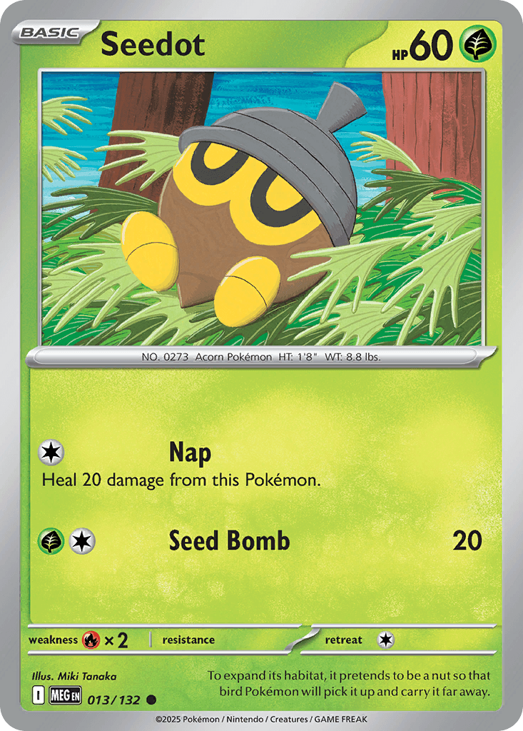 Seedot from Mega Evolution