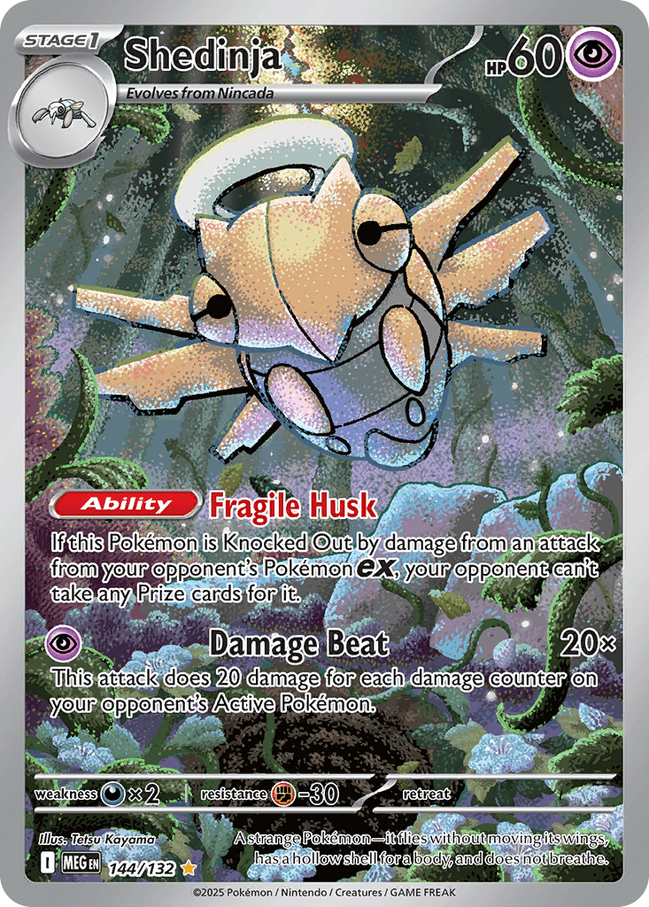 Shedinja from Mega Evolution