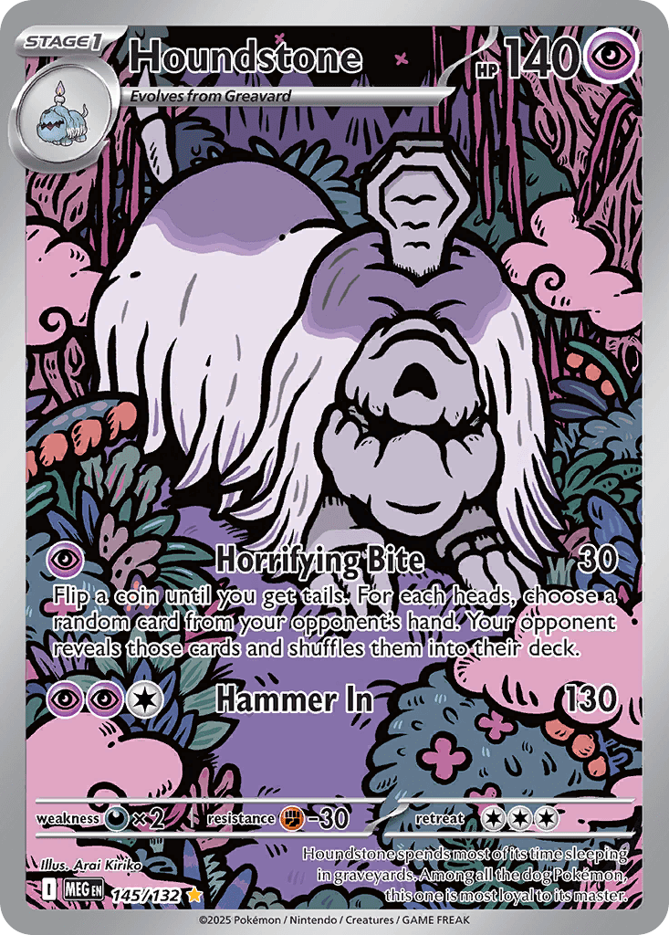 Houndstone from Mega Evolution