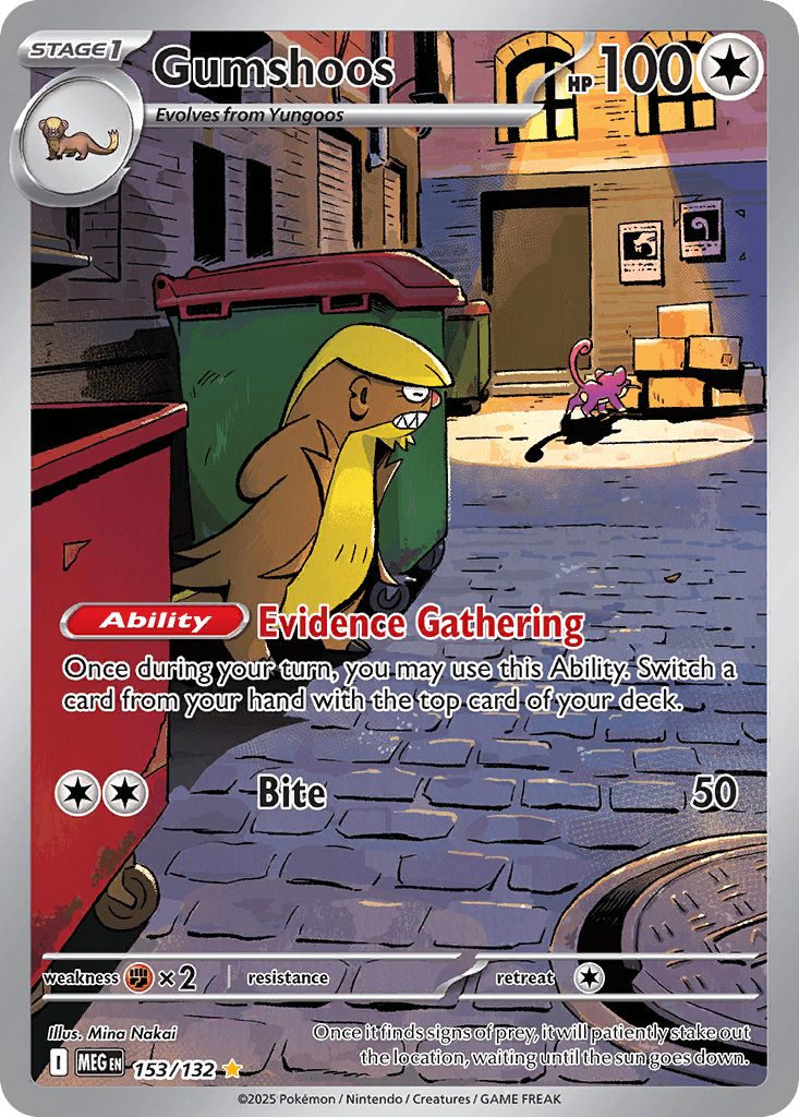 Gumshoos from Mega Evolution