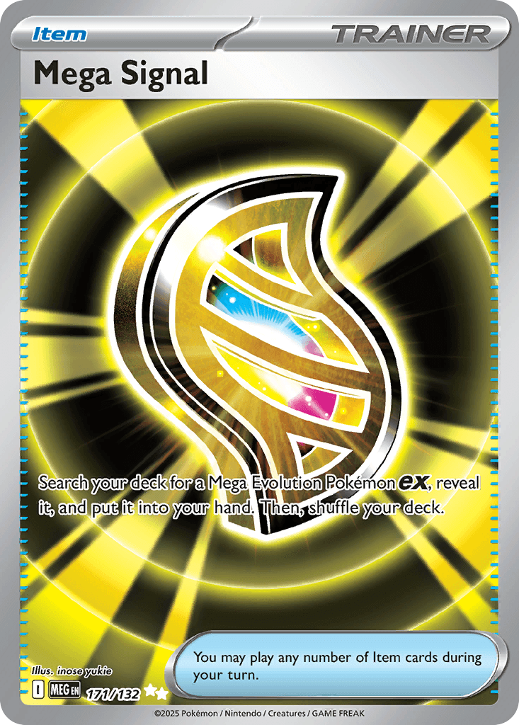 Mega Signal from Mega Evolution