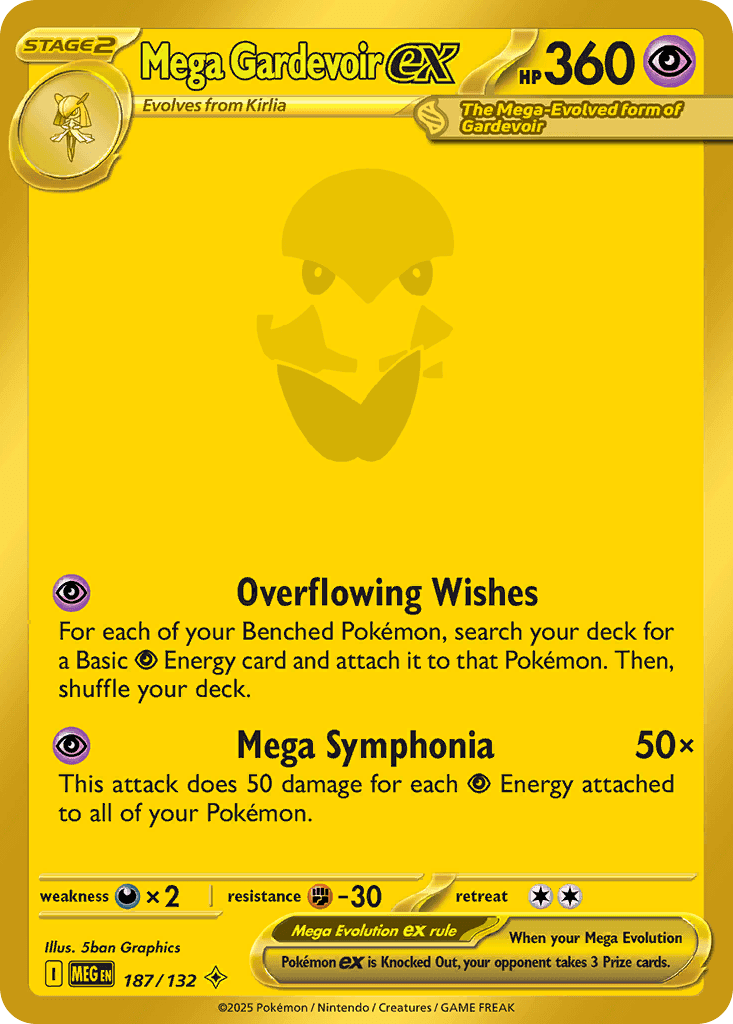 Mega Gardevoir ex from Mega Evolution