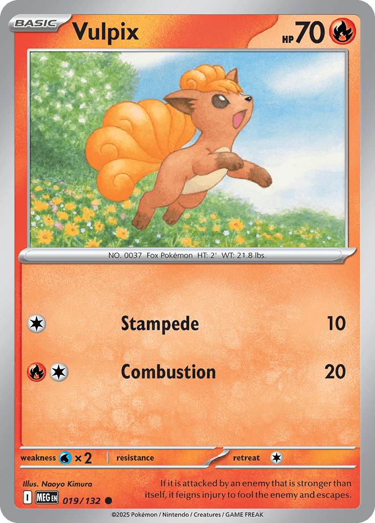Vulpix from Mega Evolution