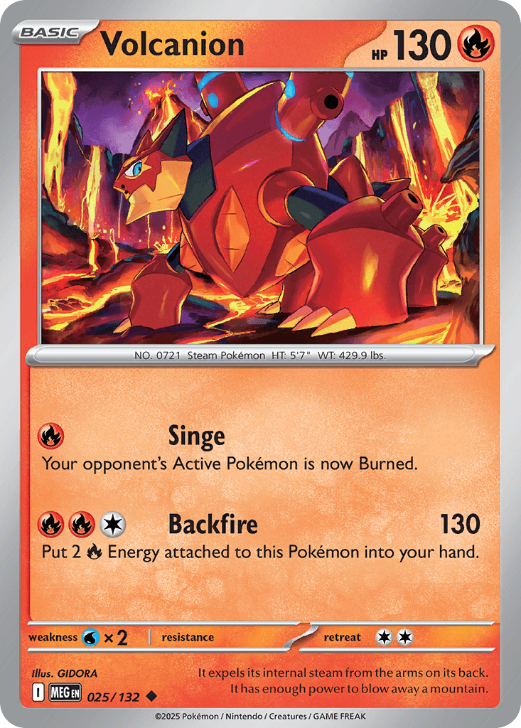 Volcanion from Mega Evolution
