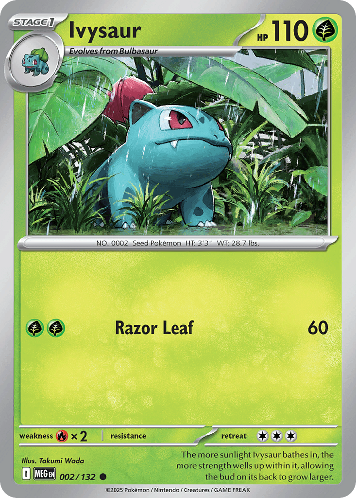 Ivysaur from Mega Evolution