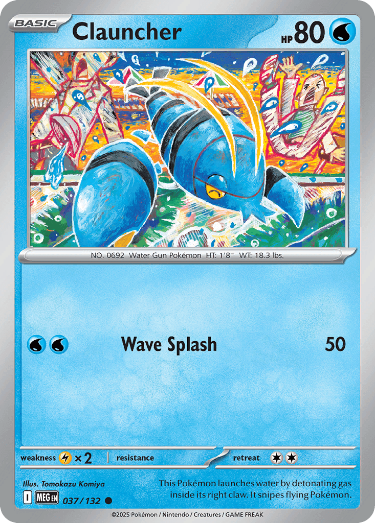 Clauncher from Mega Evolution