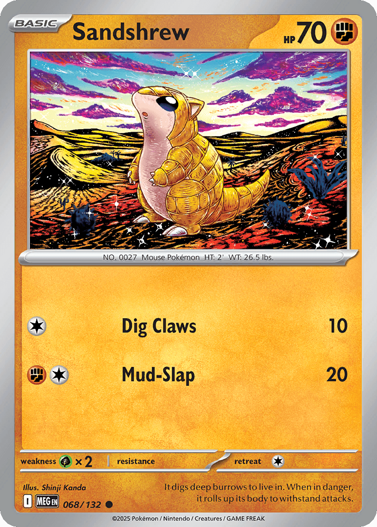 Sandshrew from Mega Evolution