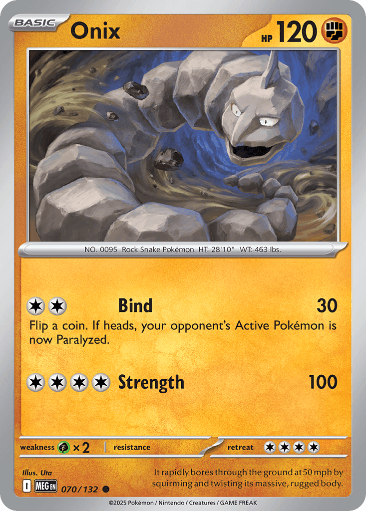 Onix from Mega Evolution