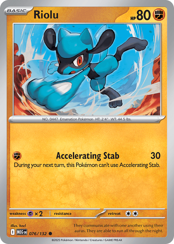 Riolu from Mega Evolution