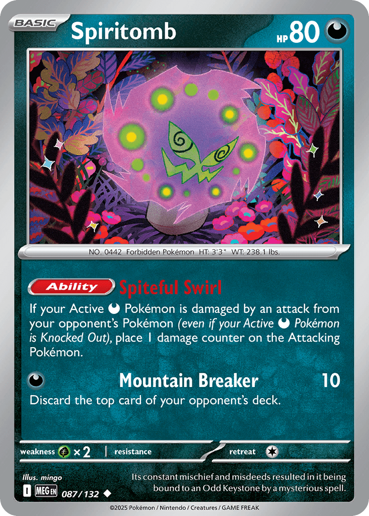 Spiritomb from Mega Evolution