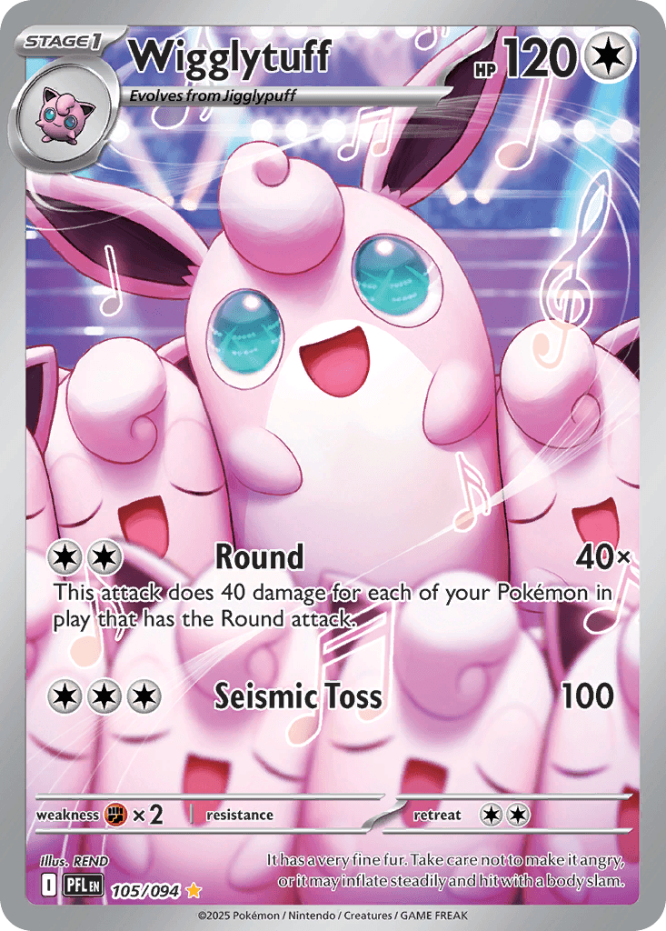 Wigglytuff from Phantasmal Flames