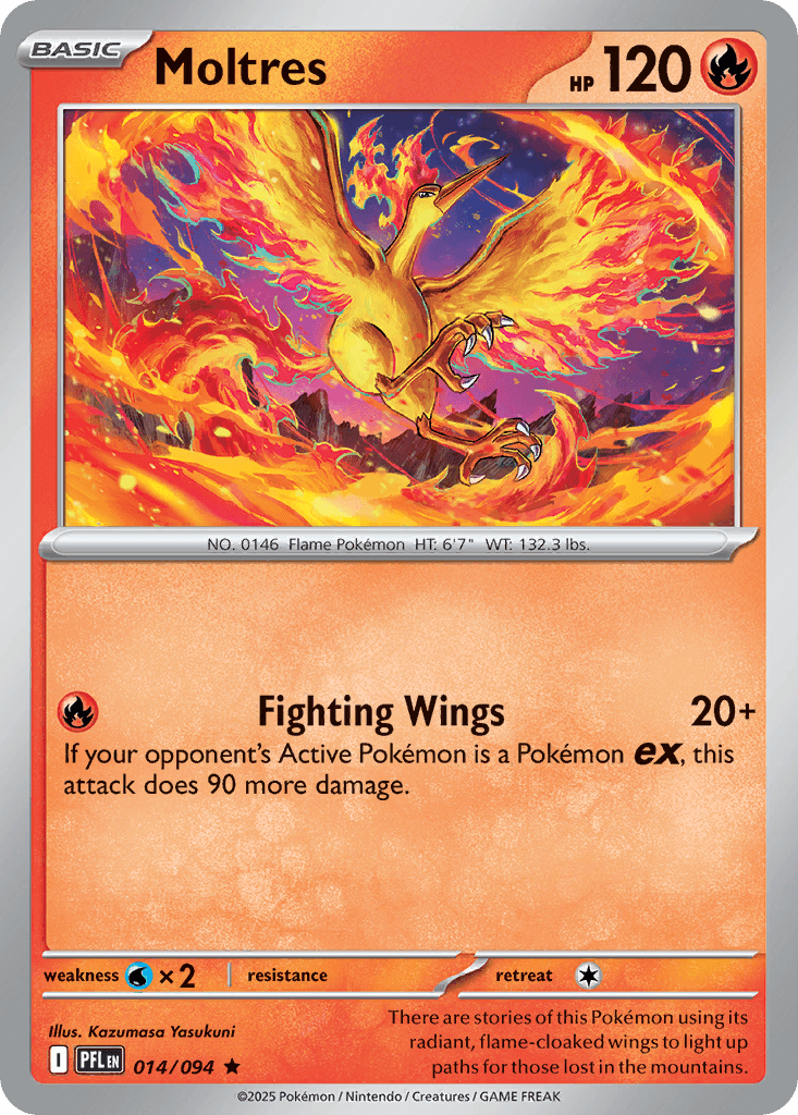 Moltres from Phantasmal Flames