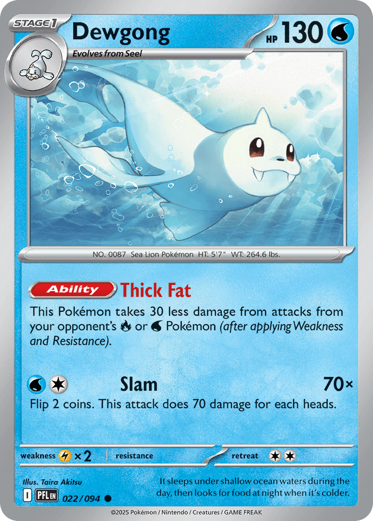 Dewgong from Phantasmal Flames