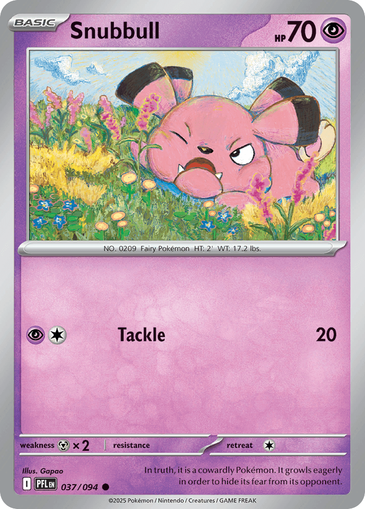 Snubbull from Phantasmal Flames