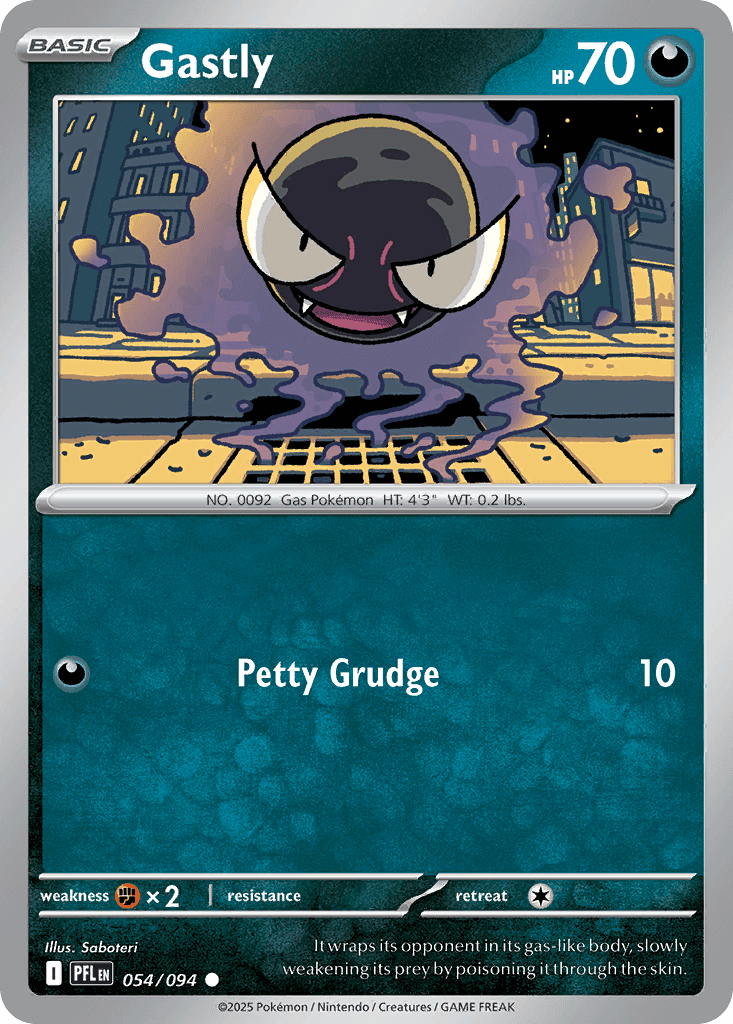 Gastly from Phantasmal Flames