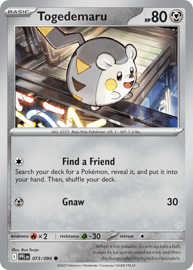 Togedemaru from Phantasmal Flames