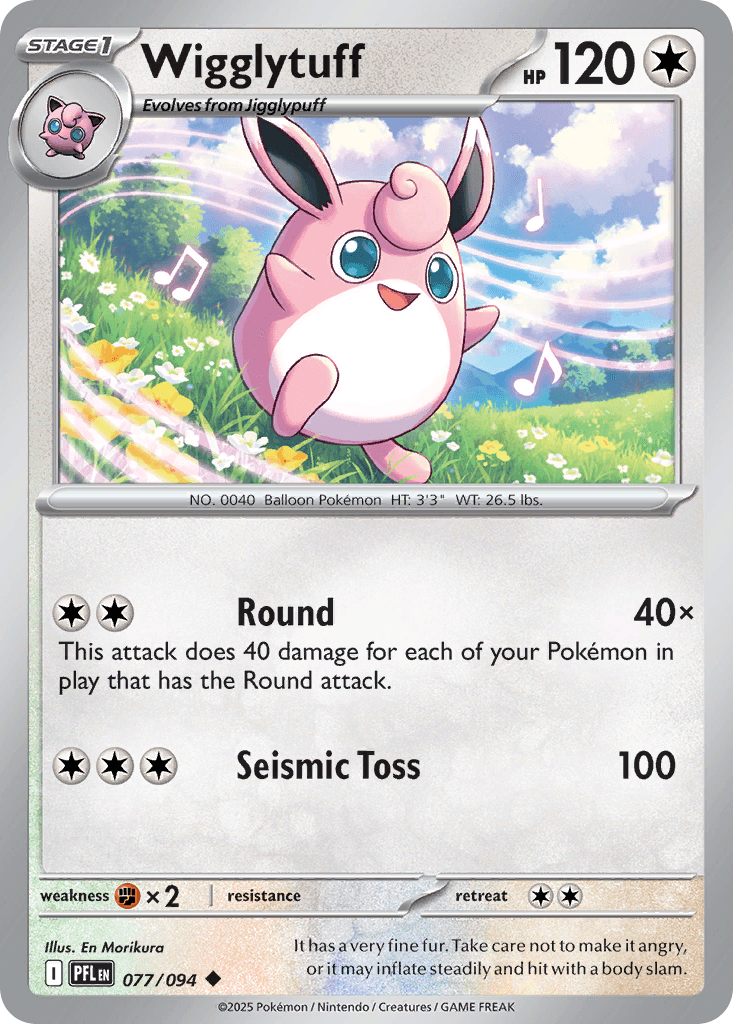 Wigglytuff from Phantasmal Flames