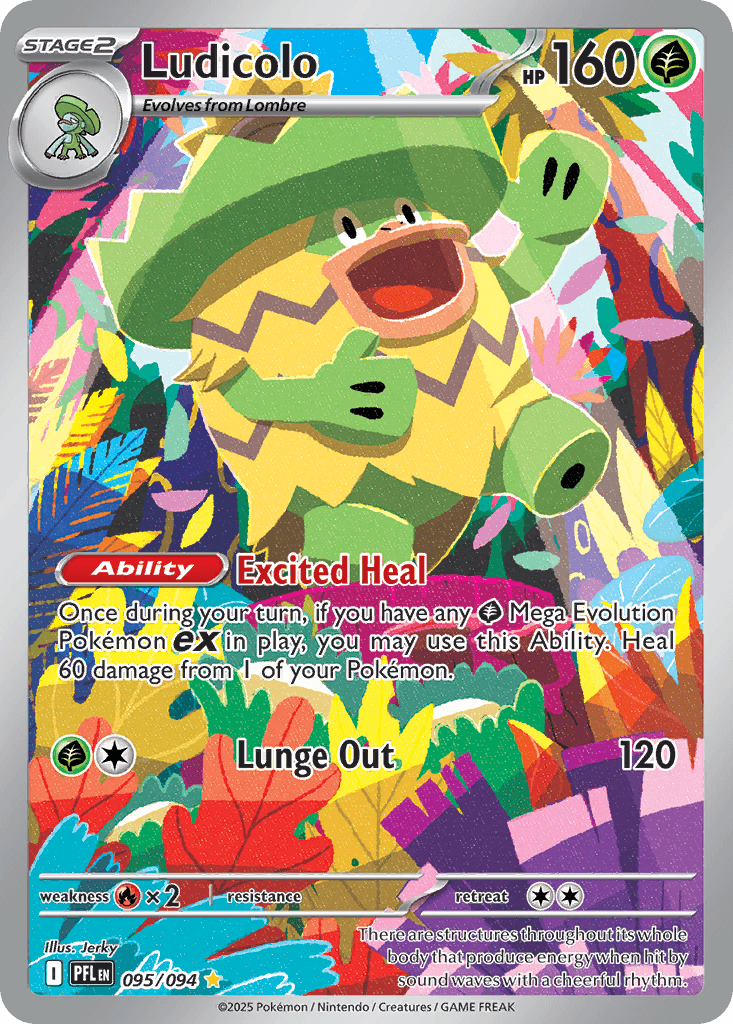Ludicolo from Phantasmal Flames