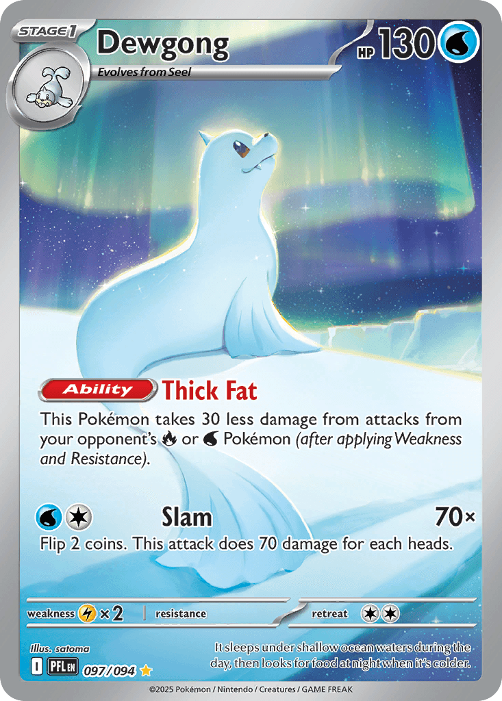 Dewgong from Phantasmal Flames