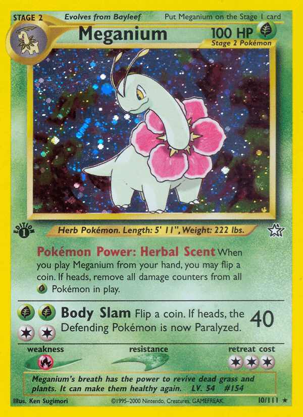 Meganium from Neo Genesis