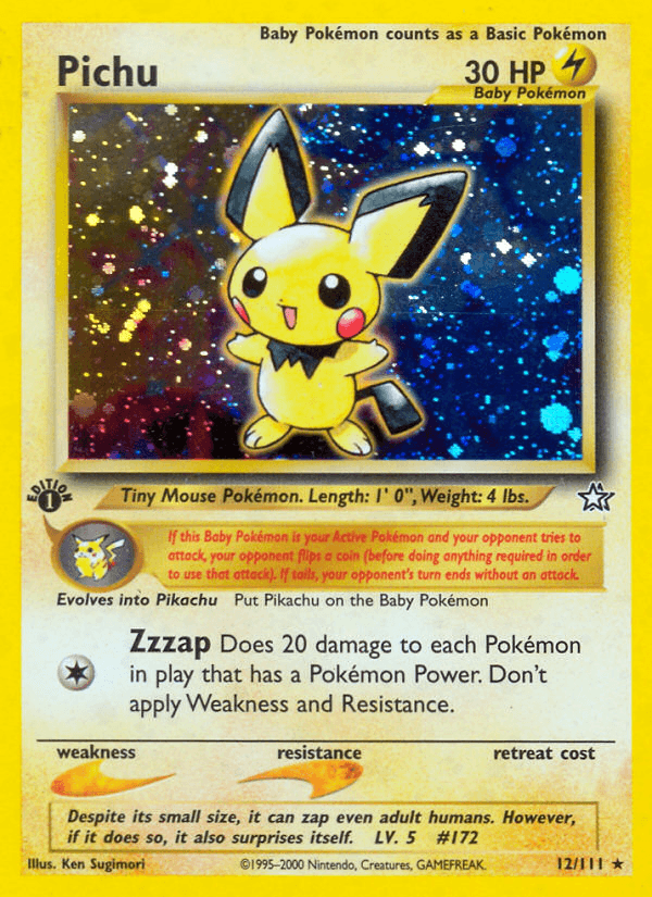 Pichu from Neo Genesis