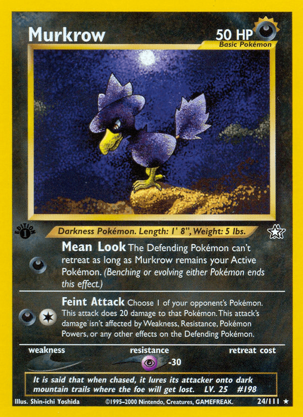 Murkrow from Neo Genesis