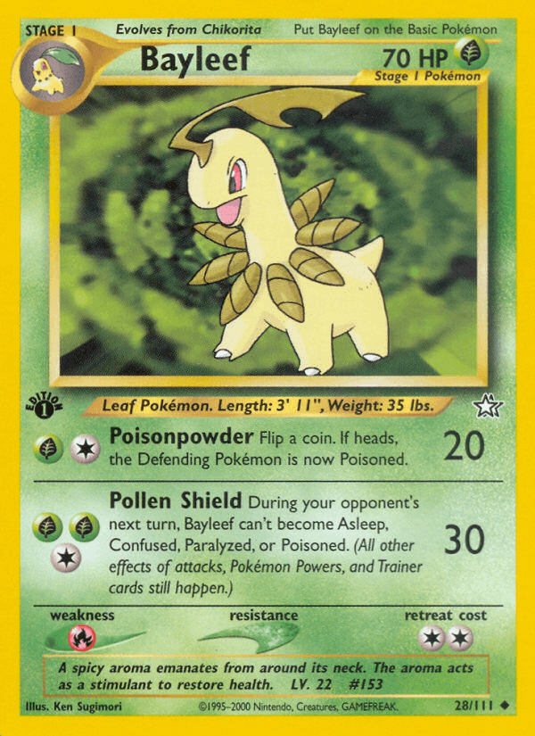 Bayleef from Neo Genesis