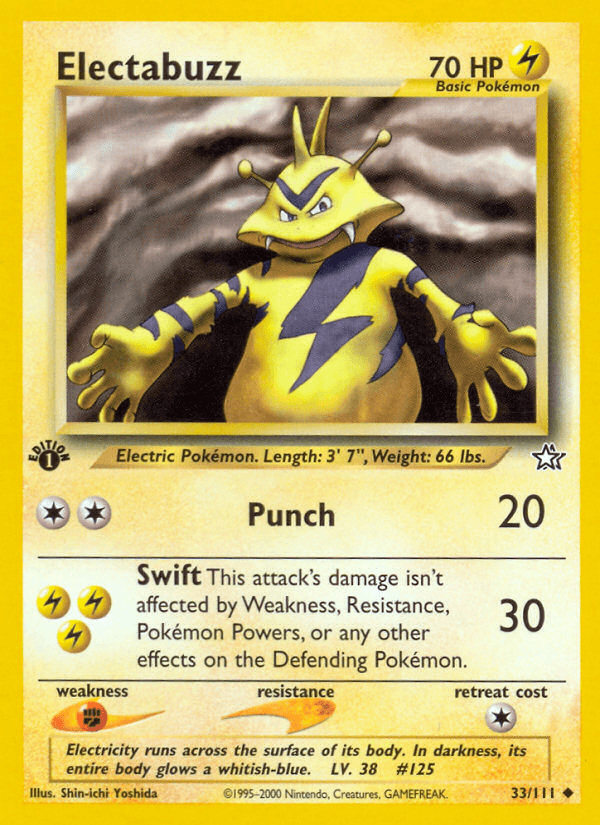Electabuzz from Neo Genesis