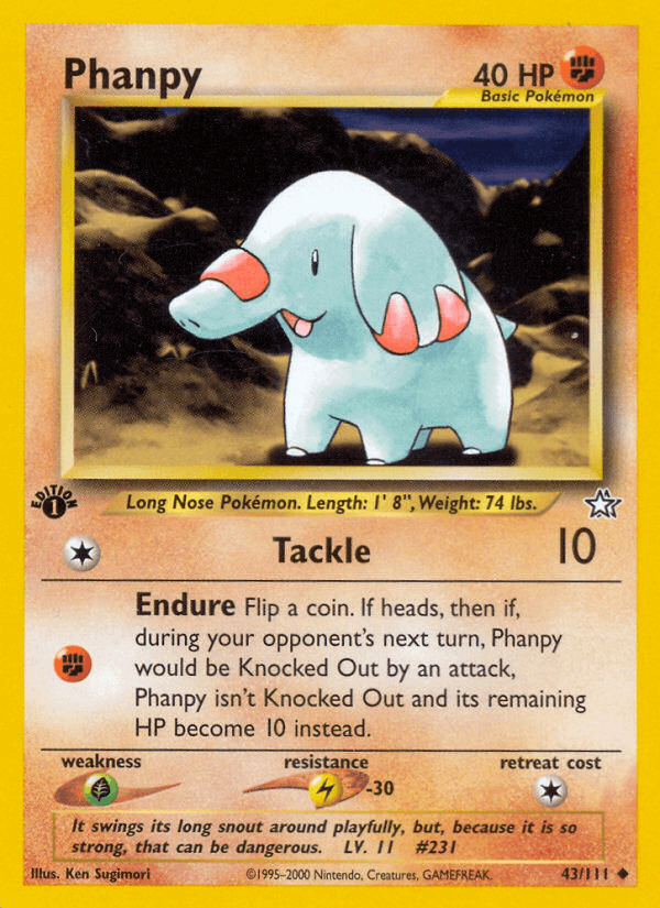 Phanpy from Neo Genesis