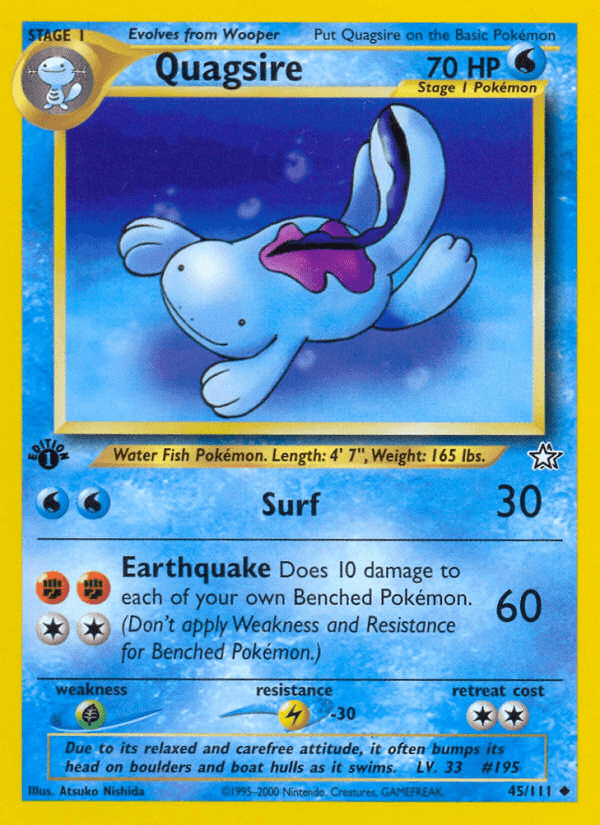Quagsire from Neo Genesis