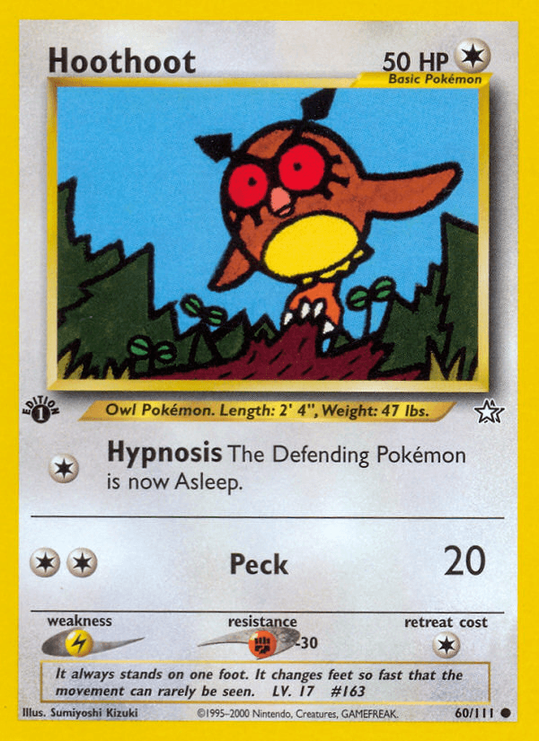 Hoothoot from Neo Genesis