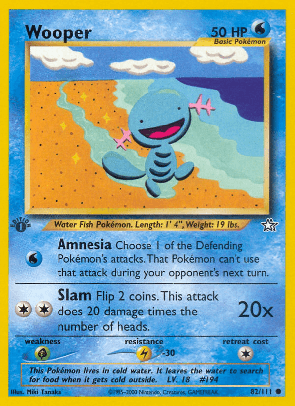 Wooper from Neo Genesis