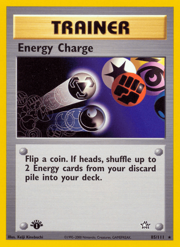 Energy Charge from Neo Genesis