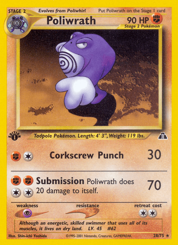 Poliwrath from Neo Discovery