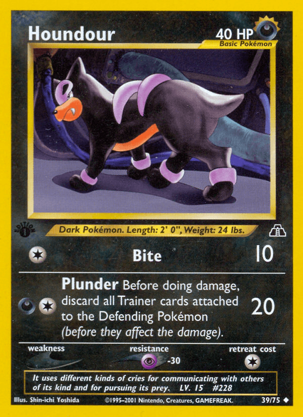 Houndour from Neo Discovery