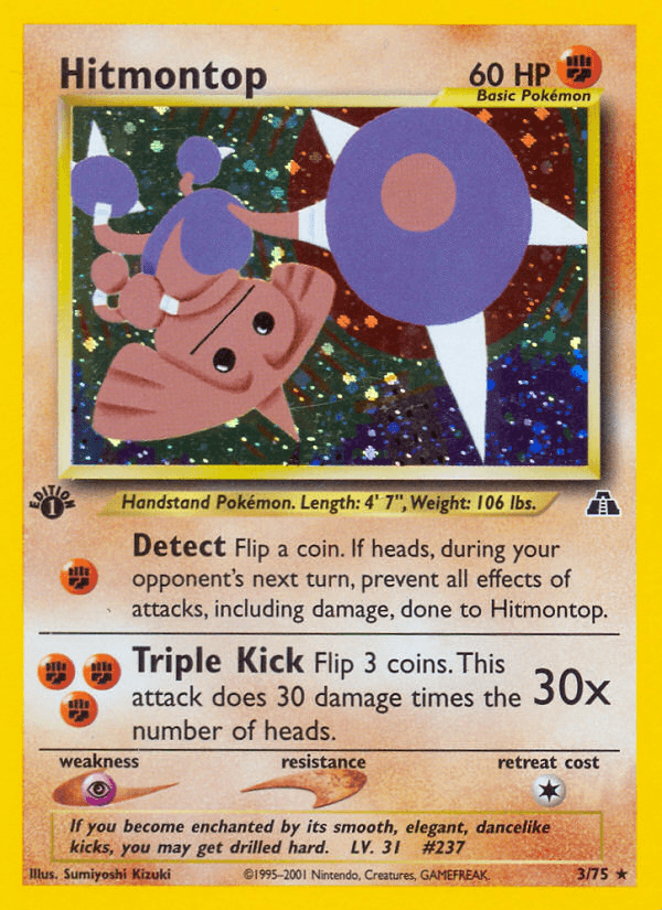 Hitmontop from Neo Discovery
