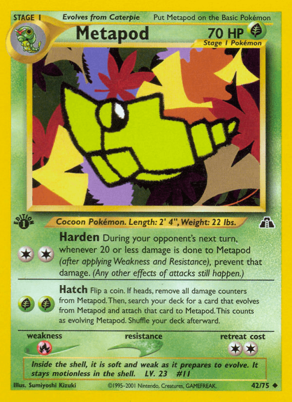 Metapod from Neo Discovery