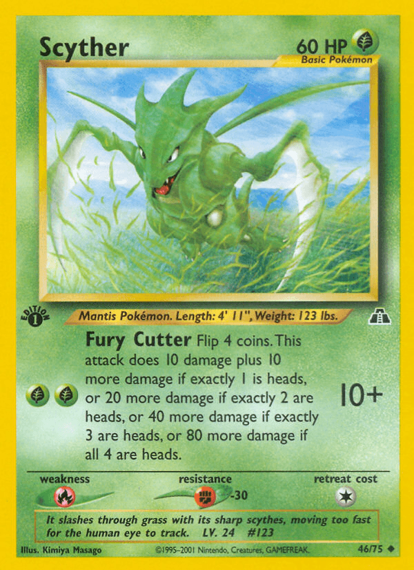 Scyther from Neo Discovery