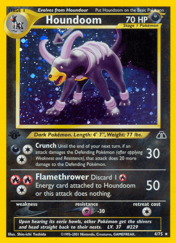 Houndoom from Neo Discovery