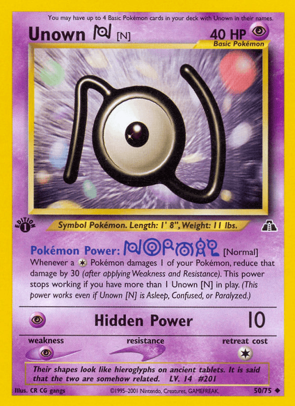 Unown [N] from Neo Discovery