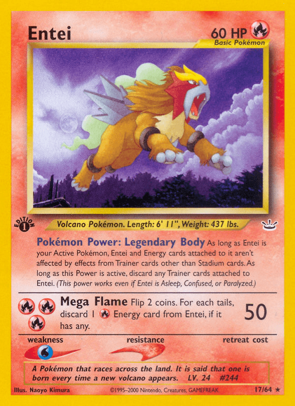 Entei from Neo Revelation